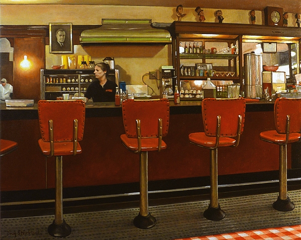 Five Past Six at the Mecca Cafe by Doug Strickland Five Past Six at the Mecca Cafe by Doug Strickland